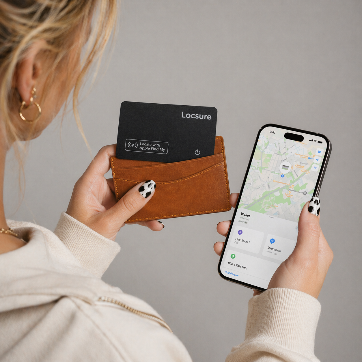 Locsure Tracking Card